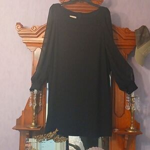 Lafayette 148 new york black dress. Size large